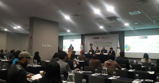 Primer Encuentro Nacional de Zonificación Ecológica y Económica, MINAM, Lima (Perú)