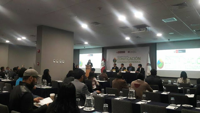 Primer Encuentro Nacional de Zonificación Ecológica y Económica, Lima (Perú), 2017