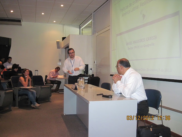 Curso sobre Planificación del ordenamiento territorial. ILPES-CEPAL-ONU, Santiago de Chile, 2012